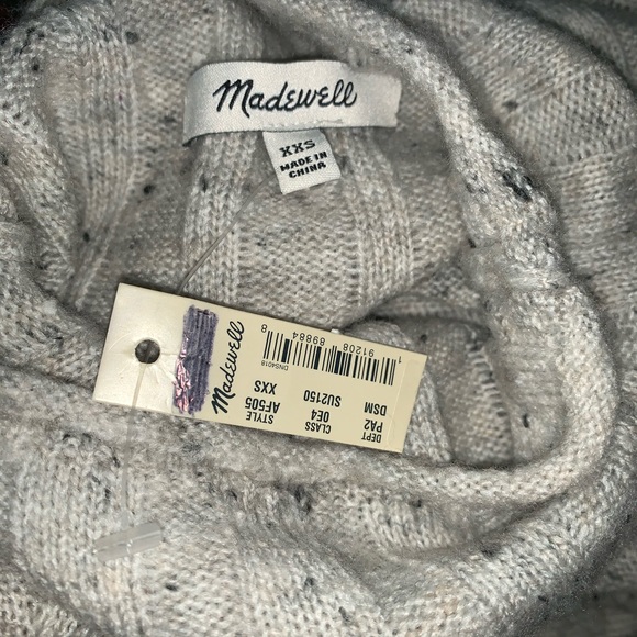 XXS & XS LEFT! NWT Madewell Donegal Sweater - Picture 5 of 7